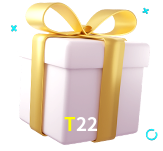 Receba seus bônus de boas-vindas no T22 BET